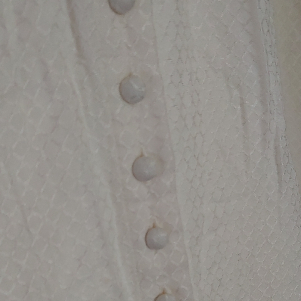Roxy Cream Button-Front Slip Dress - Picture 4 of 10